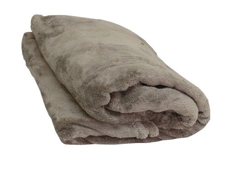 Wohndecke Mikrofaserdecke Kuscheldecke Justin Plaid braun 150x200cm