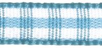 10m Karoband 6mm breit türkis