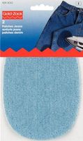 Prym 2 Patches Jeans (zum Aufbügeln) hellblau