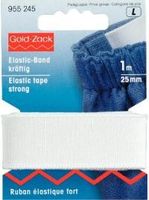 Elastic-Band kräftig 25 mm weiß