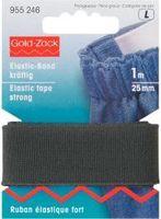 1136.jpg Prym 1m Elastic Band Gummiband kräftig 25 mm schwarz