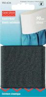 Prym 90cm Elastic Bund Gummiband 60mm schwarz