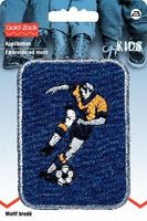 Applikation Patch rechteckig Fußballspieler