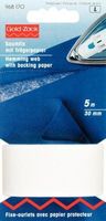 Prym Saumvlies mit Trägerpapier zum Einbügeln 30 mm weiß