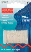 1173.jpg Prym 20m Elastic Nähfaden 0.5 mm rohweiß
