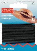 Prym 3m Elastic Kordel Gummiband 1.5 mm schwarz