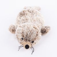 Warmies Wärmekissen Robbe braun weiß mit Hirse-Lavendelfüllung