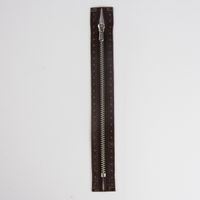 Reißverschluss M1 Typ 5 SSP 10cm si-fb Fla d-braun