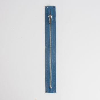 Reißverschluss M1 Typ 5 HReißverschluss 18 cm si-fb Fla azurblau