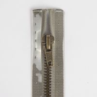 Reißverschluss M6 Typ 10 ut 18 cm am-fb Fla m-grau