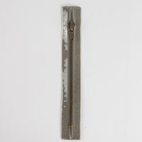Reißverschluss M6 Typ 10 ut 18 cm am-fb Fla m-grau