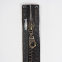 Reißverschluss M5 Typ 10 tb 50 cm am-fb Fla schwarz