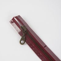 Reißverschluss M5 Typ 10 tb 60 cm am-fb Fla burgund