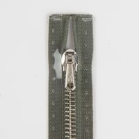 Reißverschluss M2 Typ 10 ut 20 cm si-fb Fla d-grau