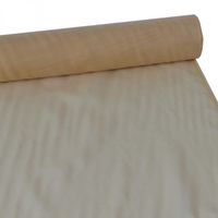 14m Voile Voilestore Gardinen Stoff gelb