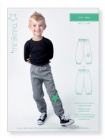Minikrea Schnittmuster Hose BUKS 4-10 Jahre