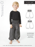 Minikrea Schnittmuster Hose Ballonhose BALLONBUKS 4-10 Jahre