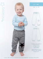 Minikrea Schnittmuster Hose BUKS 1/2 -3 Jahre