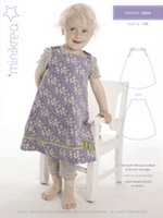 Minikrea Schnittmuster Kleid SPENCER 1/2 -3 Jahre