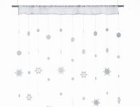 Vorhang SNOWFALL weiß 90x250cm
