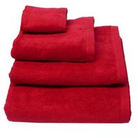 Premium-Frottee Handtuch Duschtuch Gästetuch Rot 580g/qm