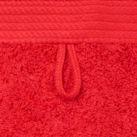 Premium-Frottee Handtuch Duschtuch Gästetuch Rot 580g/qm