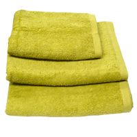 Premium-Frottee Handtuch Duschtuch Gästetuch 580g/qm apfelgrün