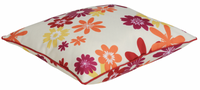 Outdoor Garten Kissen Capri rot 47x47cm