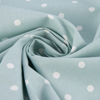 20467-Baumwollstoff-Full-Stop-smoke-mint-gruen-mi_1.jpg Gardinenstoff Dekostoff Full Stop Punkte hellblau weiß 140cm Breite