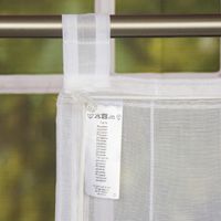 21623-Raffrollo-Rollo-Schlaufen-weiss-transparent_4.jpg Raffrollo Rollo Schlaufen weiß transparent mit Streifen 140x140cm