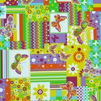 21790-Gardinenstoff-Stoff-Dekostoff-Meterware-Patchwork-.jpg Gardinenstoff Stoff Dekostoff Meterware Patchwork Schmetterling Blume