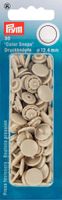 Prym Color Snaps Druckknöpfe Ø12.4mm beige