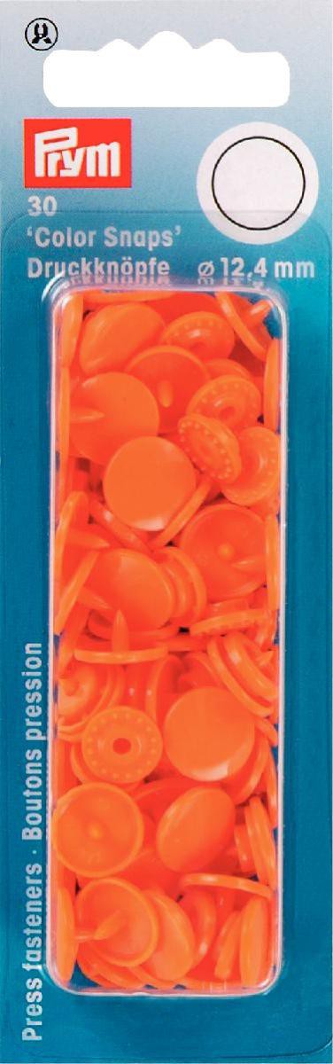 23419-Prym-Color-Snaps-Kunststoff-Druckknoepfe---12-4mm-.jpg Prym Color Snaps Druckknöpfe Ø12.4mm orange
