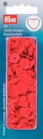 Prym Color Snaps Druckknöpfe Herz 12mm rot