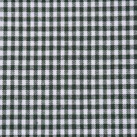Baumwollstoff kariert weiß dunkelgrün 2mm 1.4m Breite