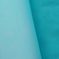 Kreativstoff Tüll Polyester türkis 1.4m Breite