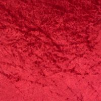 Samtstoff Kreativstoff Pannesamt einfarbig rot 1.5m