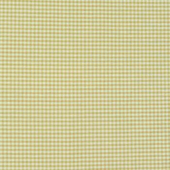 Dekostoff Dobby Landhausstoff Karostoff kariert beige weiß 1.40m