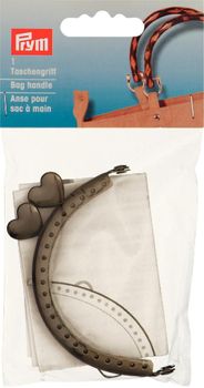Prym Taschenverschluss Linda mit Herzen 8x5cm