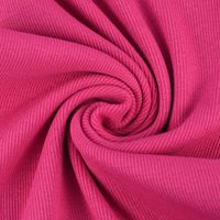 Kreativstoff Strickschlauch Bündchenstoff grob pink 27cm Breite