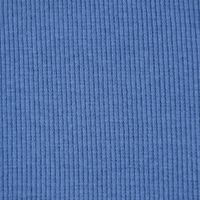 Strickschlauch Bündchenstoff grob mittelblau 27cm Breite