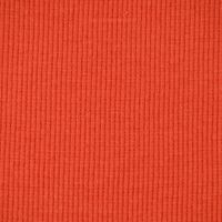 Strickschlauch Bündchenstoff grob orange 27cm Breite