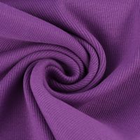 Kreativstoff Strickschlauch Bündchenstoff grob lila 27cm Breite