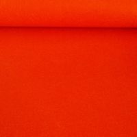 Kreativstoff Bastelfilz einfarbig orange 45cm Breite 4mm Stärke