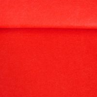 Kreativstoff Bastelfilz einfarbig rot 45cm Breite 4mm Stärke