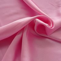 Kreativstoff Satinstoff einfarbig rosa 1.4m Breite