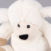 Warmies Mini Wärmestofftier Schaf beige mit Hirse-Lavendelfüllung