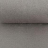 Kreativstoff Strickschlauch Bündchenstoff grob grau 27cm Breite