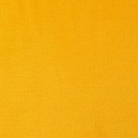 Kreativstoff Strickschlauch Bündchenstoff grob gelb 27cm Breite