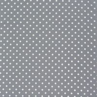 26103-Baumwollstoff-Kreativstoff-Stoff-Punkte-gross----7.jpg Baumwollstoff Punkte groß Ø 7mm grau weiß
